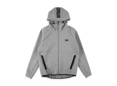 WIND AND SEA Ponte Sweat Jacket "Gray"