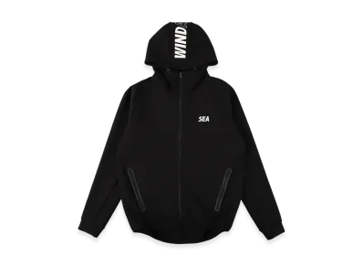 WIND AND SEA Ponte Sweat Jacket "Black"