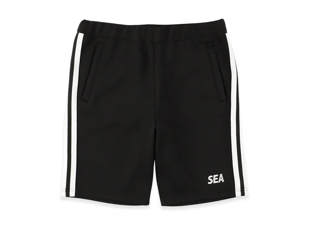 WIND AND SEA Track Shorts "Black"