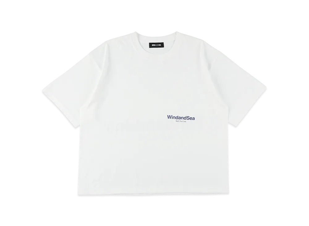 WIND AND SEA Shift The Code Basic Tee "White"