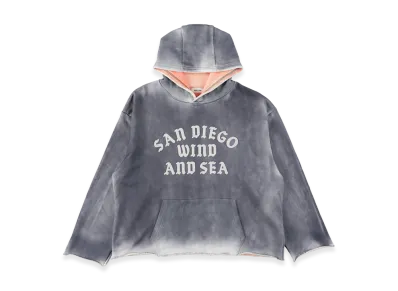 WIND AND SEA Double Face Hoodie "Navy"