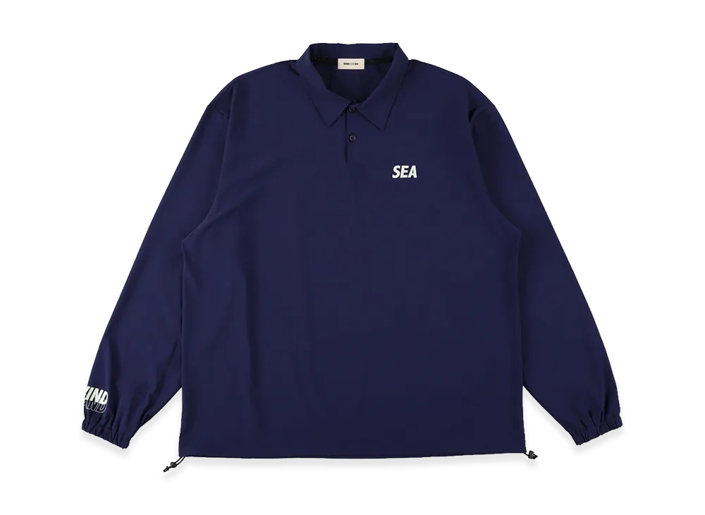 WIND AND SEA Relax Fit L/S Poro "Navy"