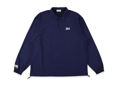 WIND AND SEA Relax Fit L/S Poro "Navy"