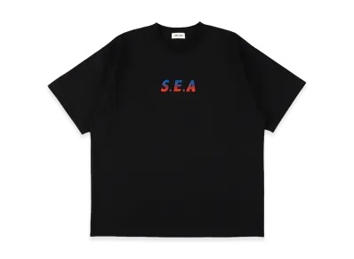 WIND AND SEA Brushed S.E.A Tee "Black"