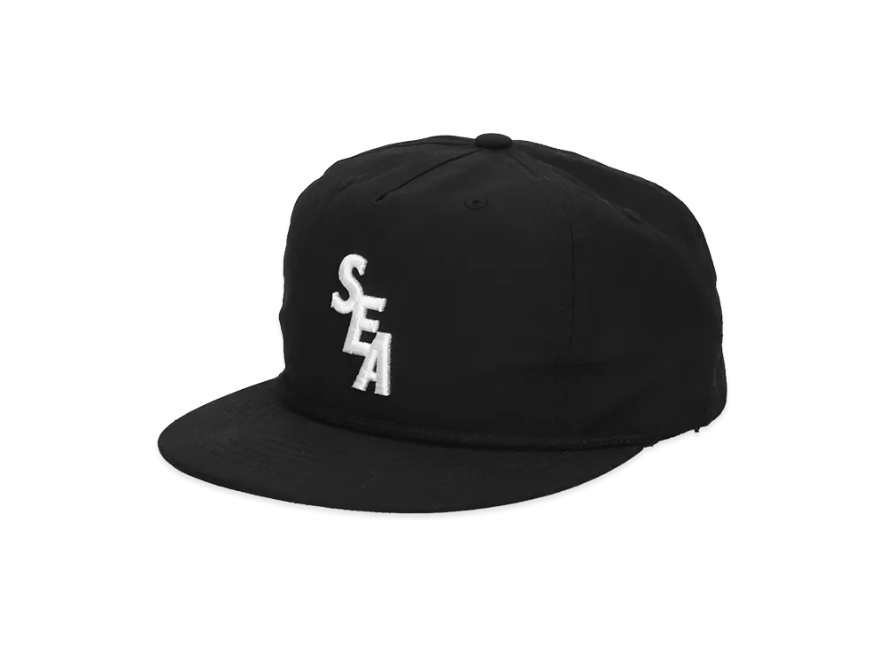 WIND AND SEA Logo 5 Panel Nylon Cap 