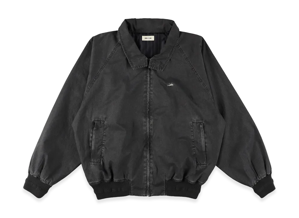 WIND AND SEA Garment Dyed Blouson "Black"