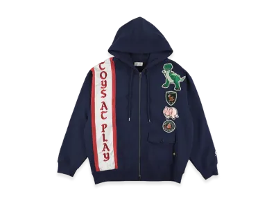 WIND AND SEA x TOY STORY Zip Hoodie "Navy"
