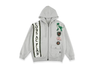 WIND AND SEA x TOY STORY Zip Hoodie "Gray"
