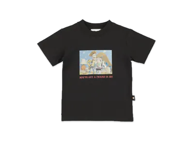 WIND AND SEA x TOY STORY Vintage Kids Tee Friend "Black"