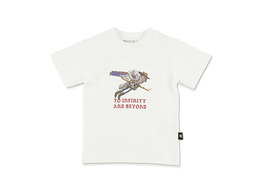 WIND AND SEA x TOY STORY Vintage Kids Tee Infinty "White"