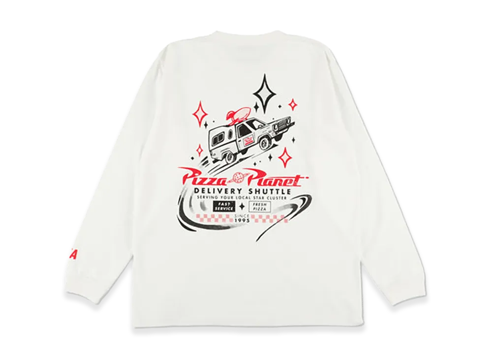 WIND AND SEA x TOY STORY Aliens L/S Tee "White"