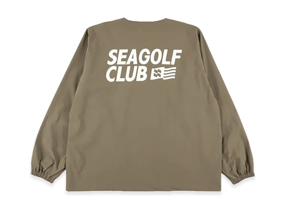 WIND AND SEA No Collar Jacket "Olive"