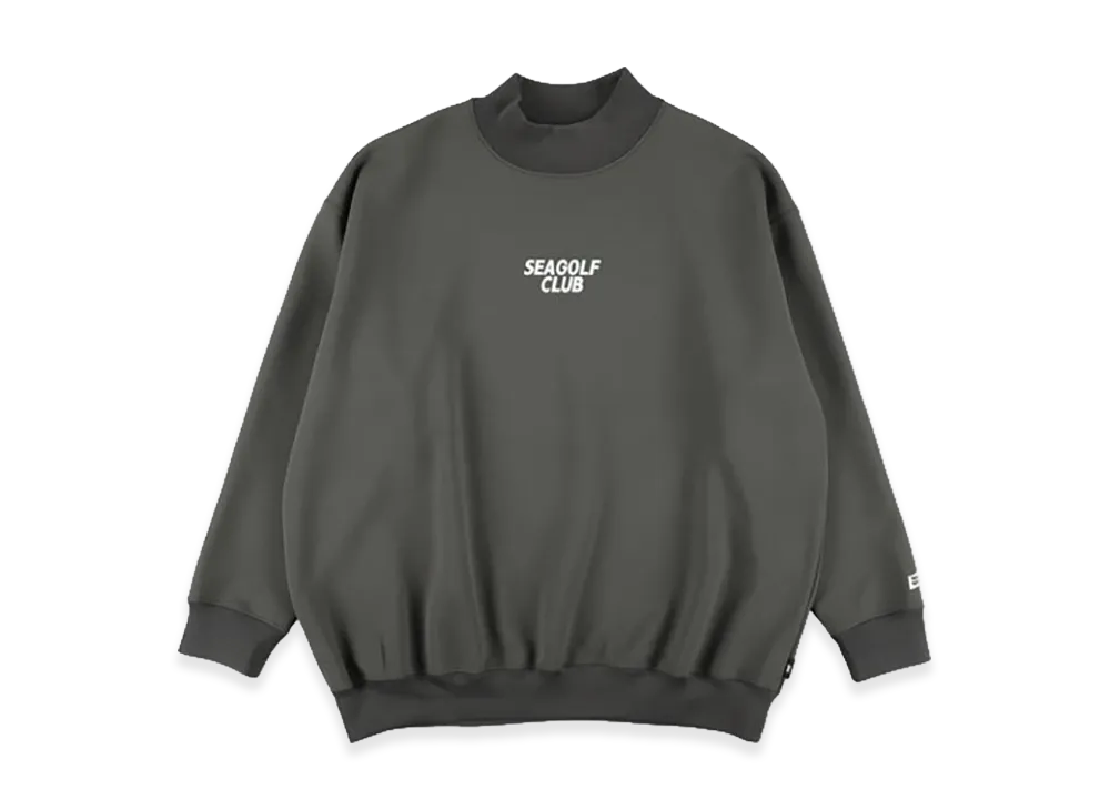 WIND AND SEA Mock Neck Ponch L/S Tee "C Gray"