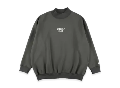 WIND AND SEA Mock Neck Ponch L/S Tee "C Gray"