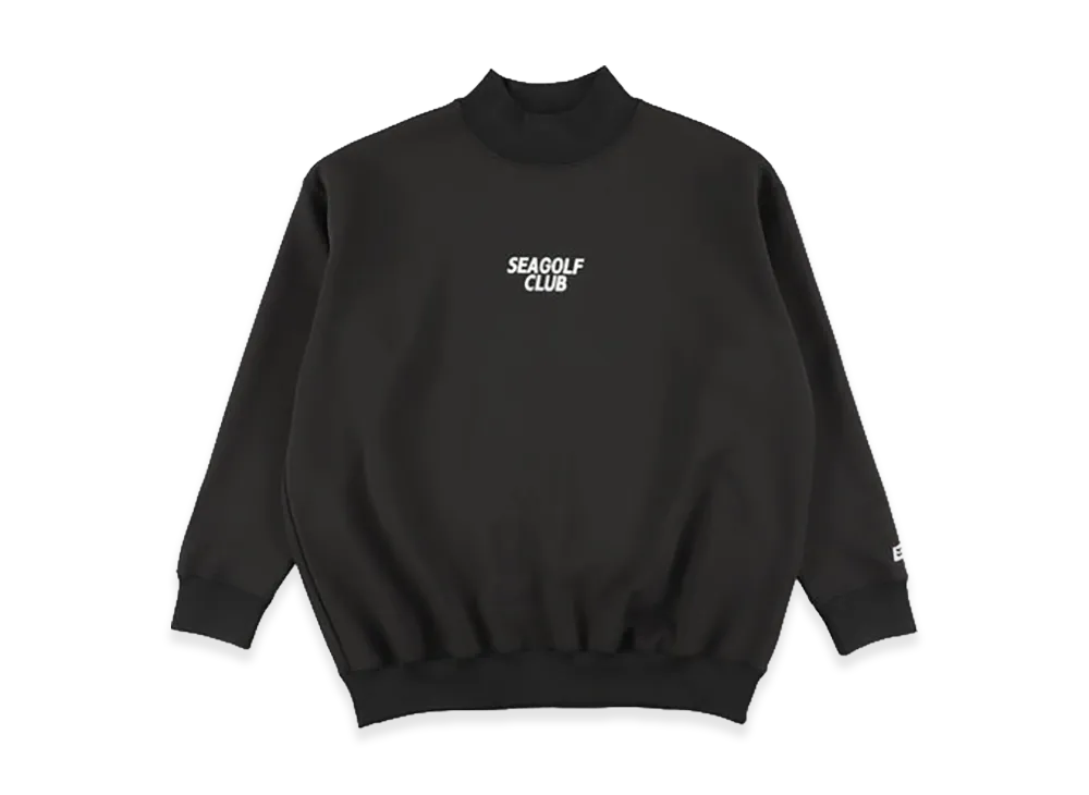 WIND AND SEA Mock Neck Ponch L/S Tee "Black"