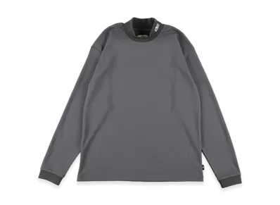 WIND AND SEA Mock Neck L/S Tee "C Gray"