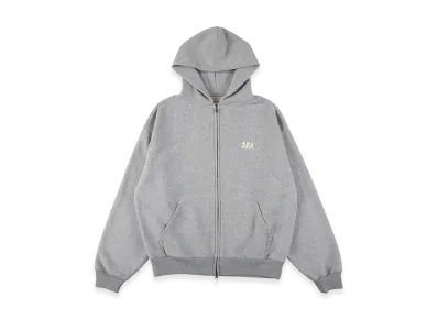WIND AND SEA Cozy Tsuriami Sweat Zip-Up Hoodie "Gray"