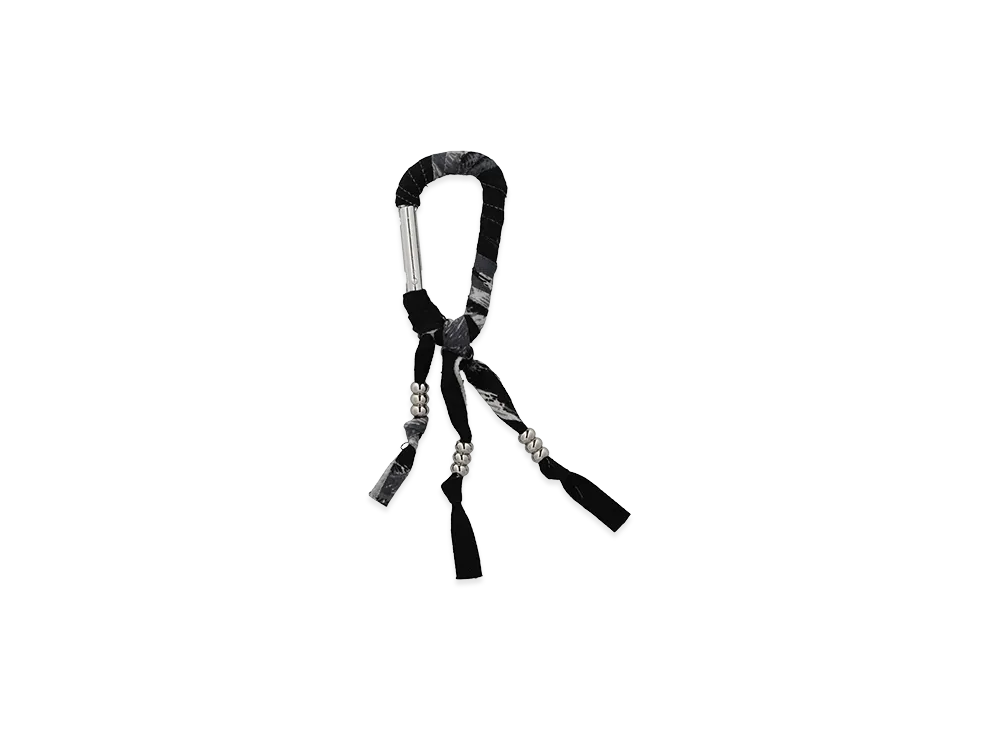 WIND AND SEA Palm Tree Flannel Calabiner "Black"