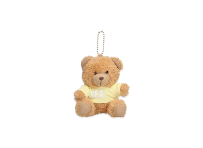 WIND AND SEA Teddy Bear Key Ring "Yellow"