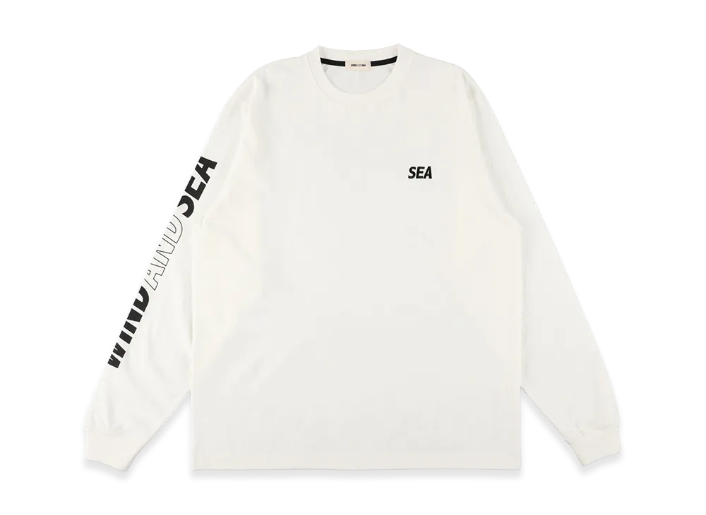 WIND AND SEA L/S Tech Pocket Tee "Offwhite"