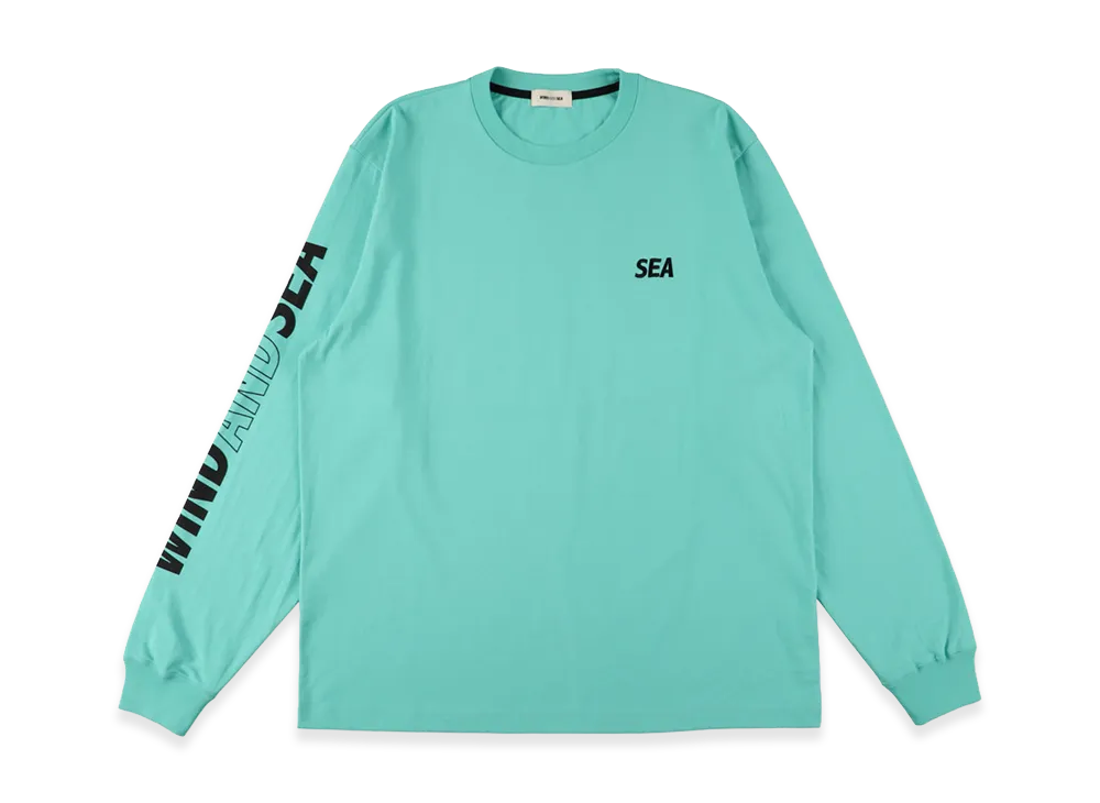 WIND AND SEA L/S Tech Pocket Tee "Mint"