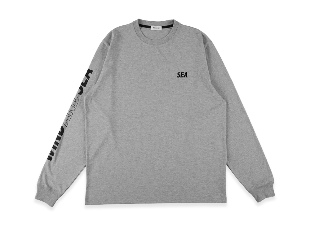 WIND AND SEA L/S Tech Pocket Tee "Gray"