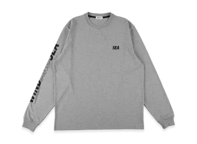 WIND AND SEA L/S Tech Pocket Tee "Gray"