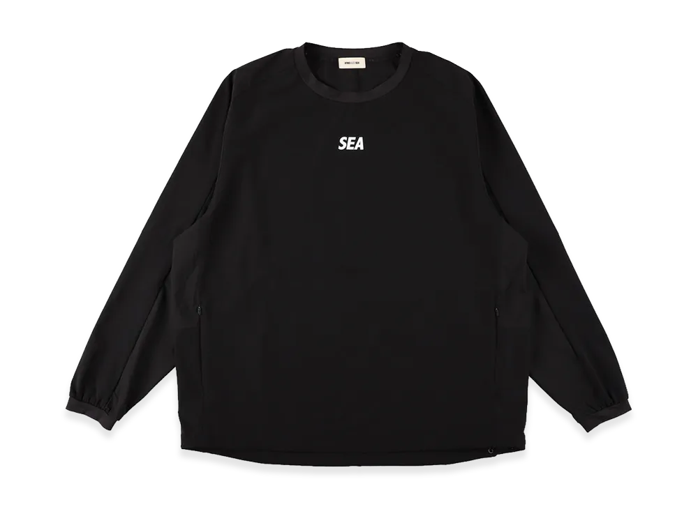 WIND AND SEA 4way Light Weight L/S Tee "Black"