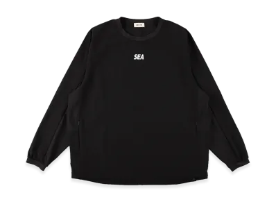 WIND AND SEA 4way Light Weight L/S Tee "Black"