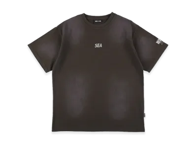 WIND AND SEA Sulfur Dyeing Logo S/S Tee "Brown"