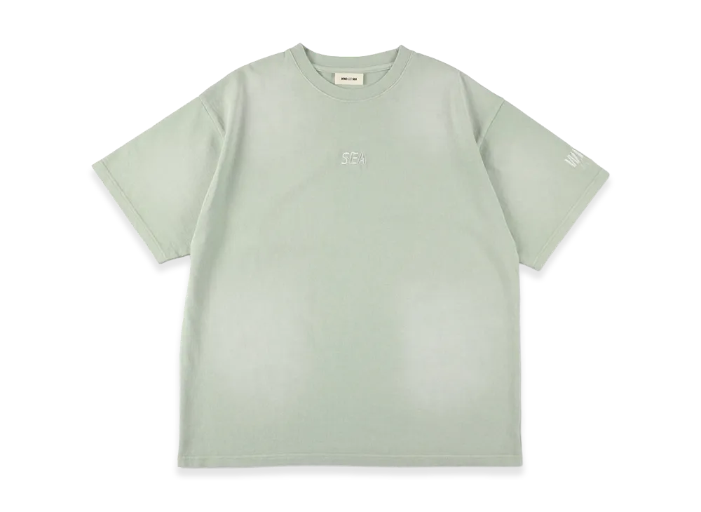 WIND AND SEA Sulfur Dyeing Logo S/S Tee "Mint"