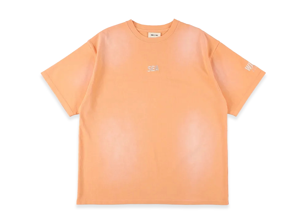 WIND AND SEA Sulfur Dyeing Logo S/S Tee "Orange"