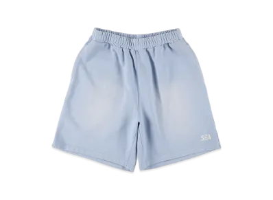 WIND AND SEA Sulfur Dyeing Logo Half Pants "Sax"