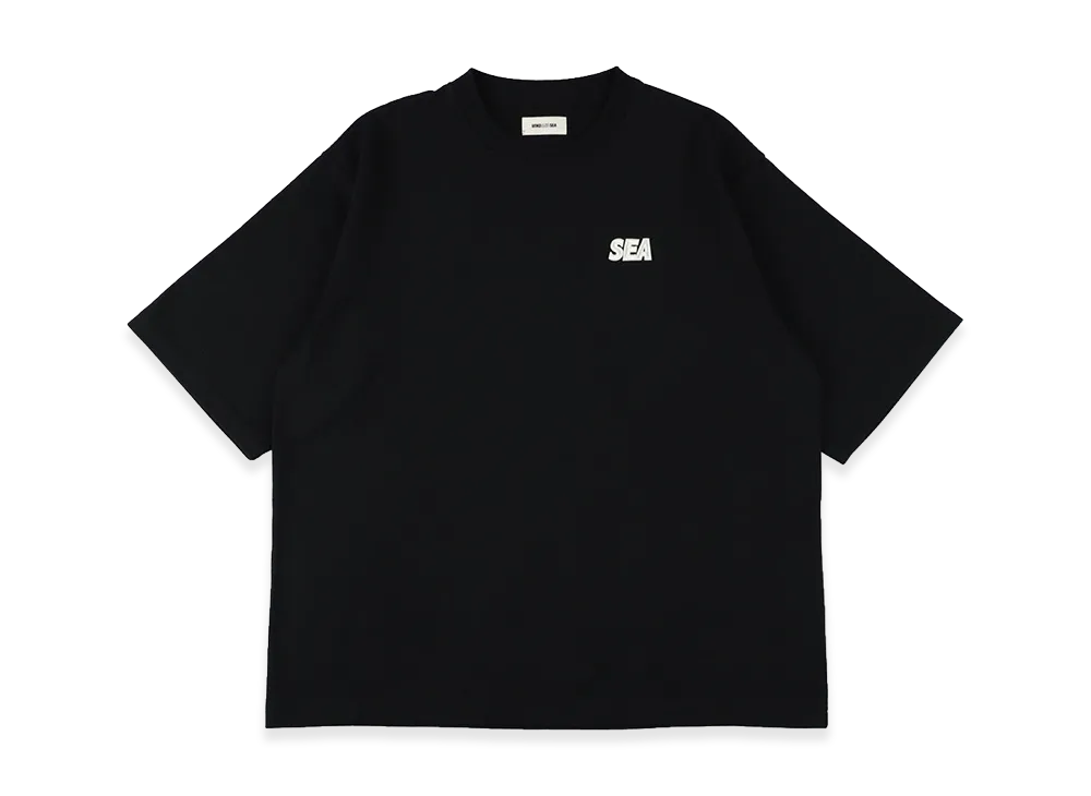 WIND AND SEA Cozy Compact Jersey Tee "Black"