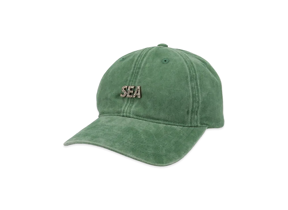 WIND AND SEA Metal Logo Cap "Green"
