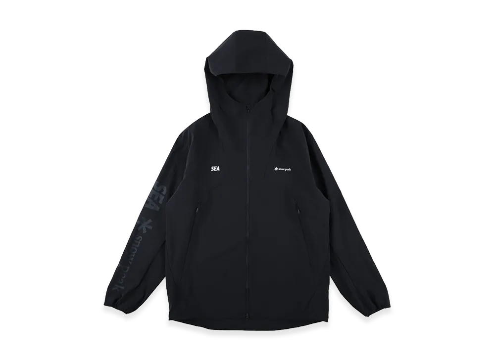 WIND AND SEA x Snow Peak Breathable Quick Dry Jacket "Dark Navy"