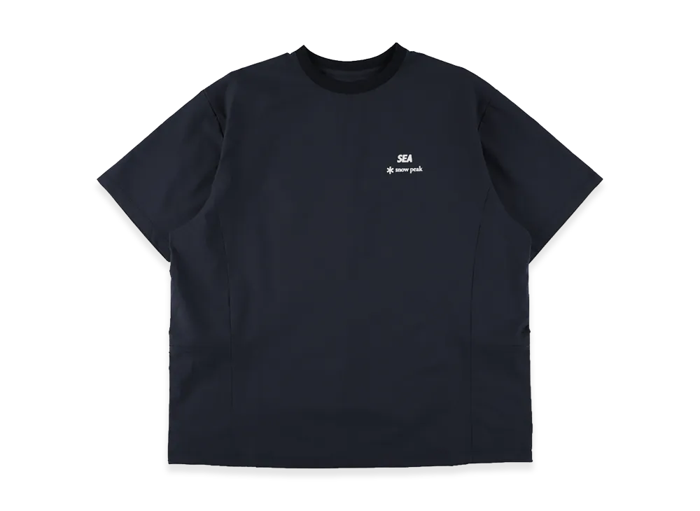 WIND AND SEA x Snow Peak ComfortFlex T-Shirt "Dark Navy"