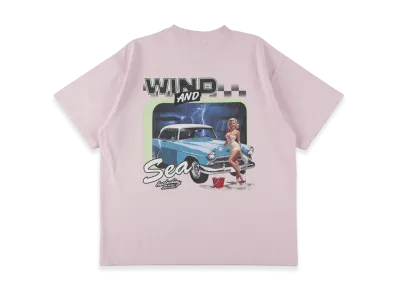 WIND AND SEA Racing S/S Tee "Pink"