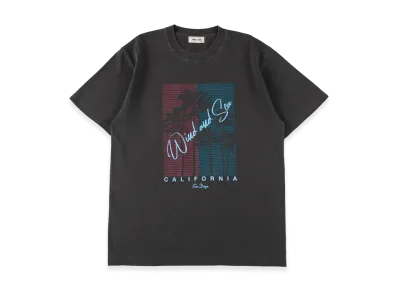 WIND AND SEA Palm Tree Tee "Black"