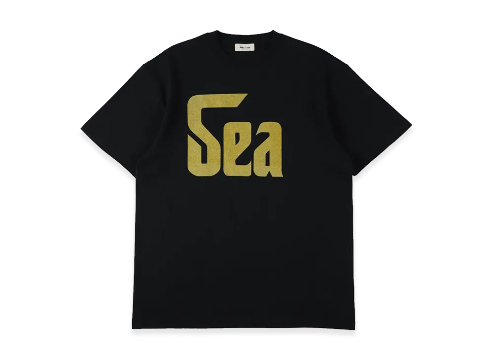 WIND AND SEA The Family Business Tee "Black/Gold"