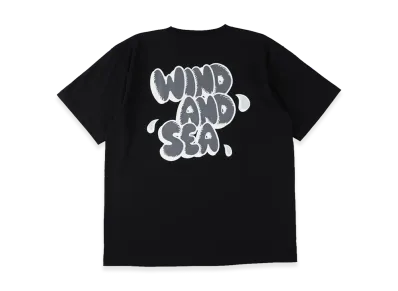 WIND AND SEA Bubble Logo S/S Tee "Black"