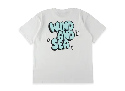 WIND AND SEA Bubble Logo S/S Tee "White"