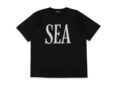 WIND AND SEA Puffy Logo S/S Tee "Black"
