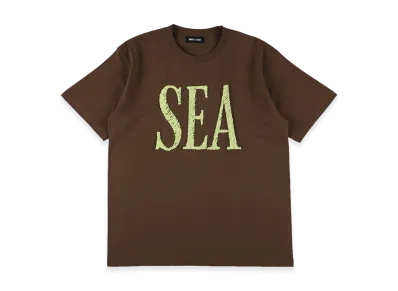 WIND AND SEA Puffy Logo S/S Tee "Brown"