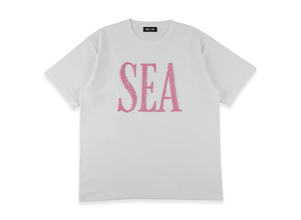 WIND AND SEA Puffy Logo S/S Tee "White"