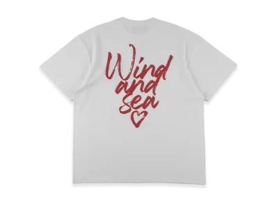 WIND AND SEA Heart Logo S/S Tee "White"