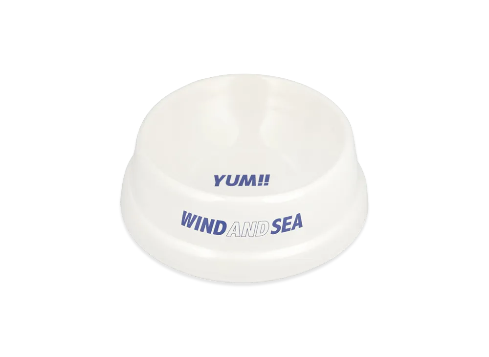 WIND AND SEA Dog Bowl "Blue"