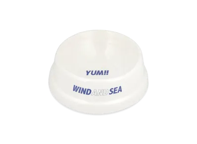 WIND AND SEA Dog Bowl "Blue"