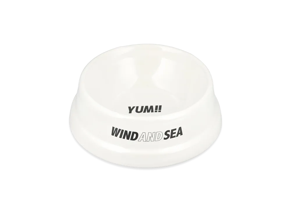 WIND AND SEA Dog Bowl "Black"