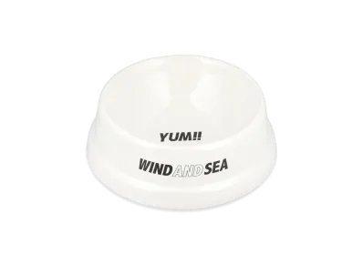 WIND AND SEA Dog Bowl "Black"